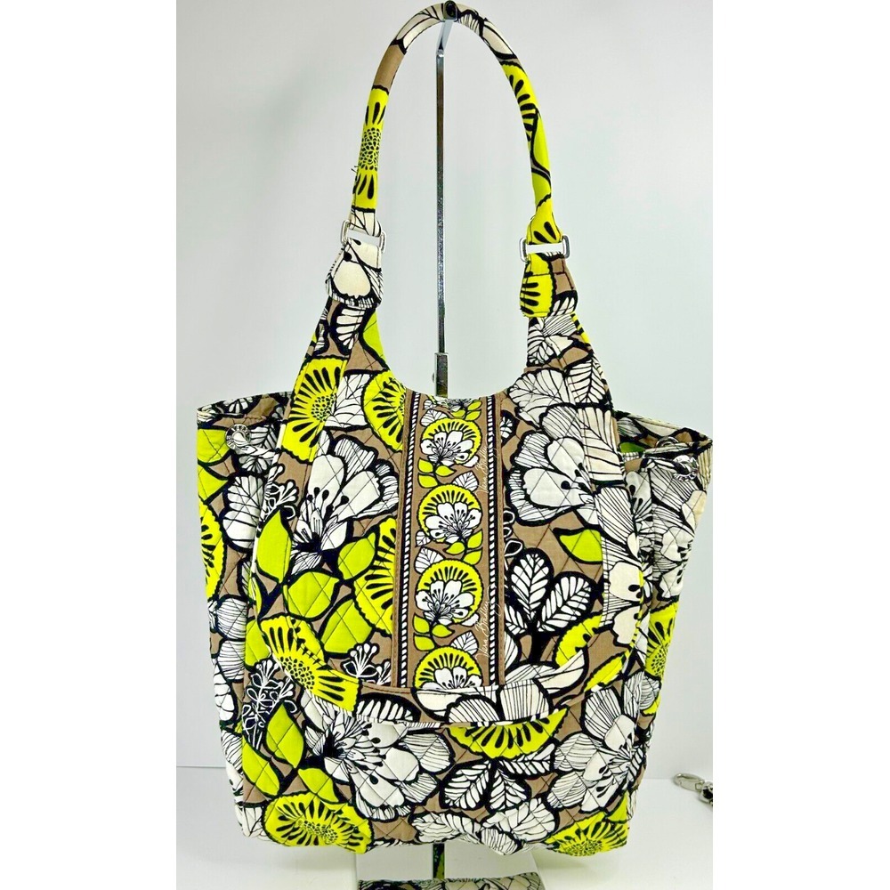 Vera Bradley Citron Mandy Shoulder Bag Crossbody Backpack • Retired A+ Travel